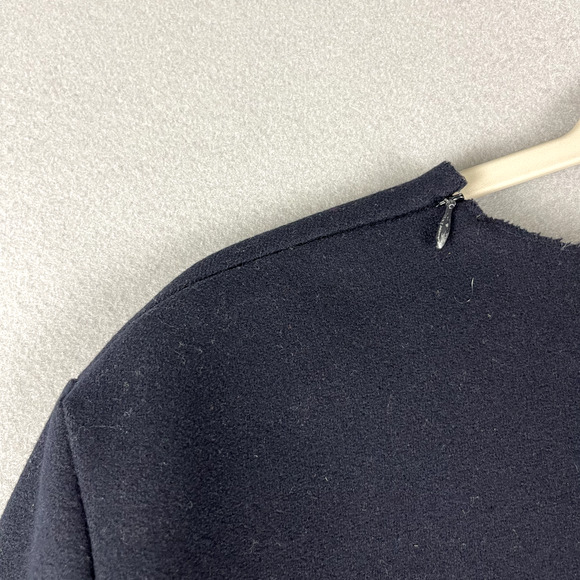 Studio Nicholson Nico Wool Cashmere Blend Sweater Top Women 3 Blue Minimalist - Picture 12 of 12